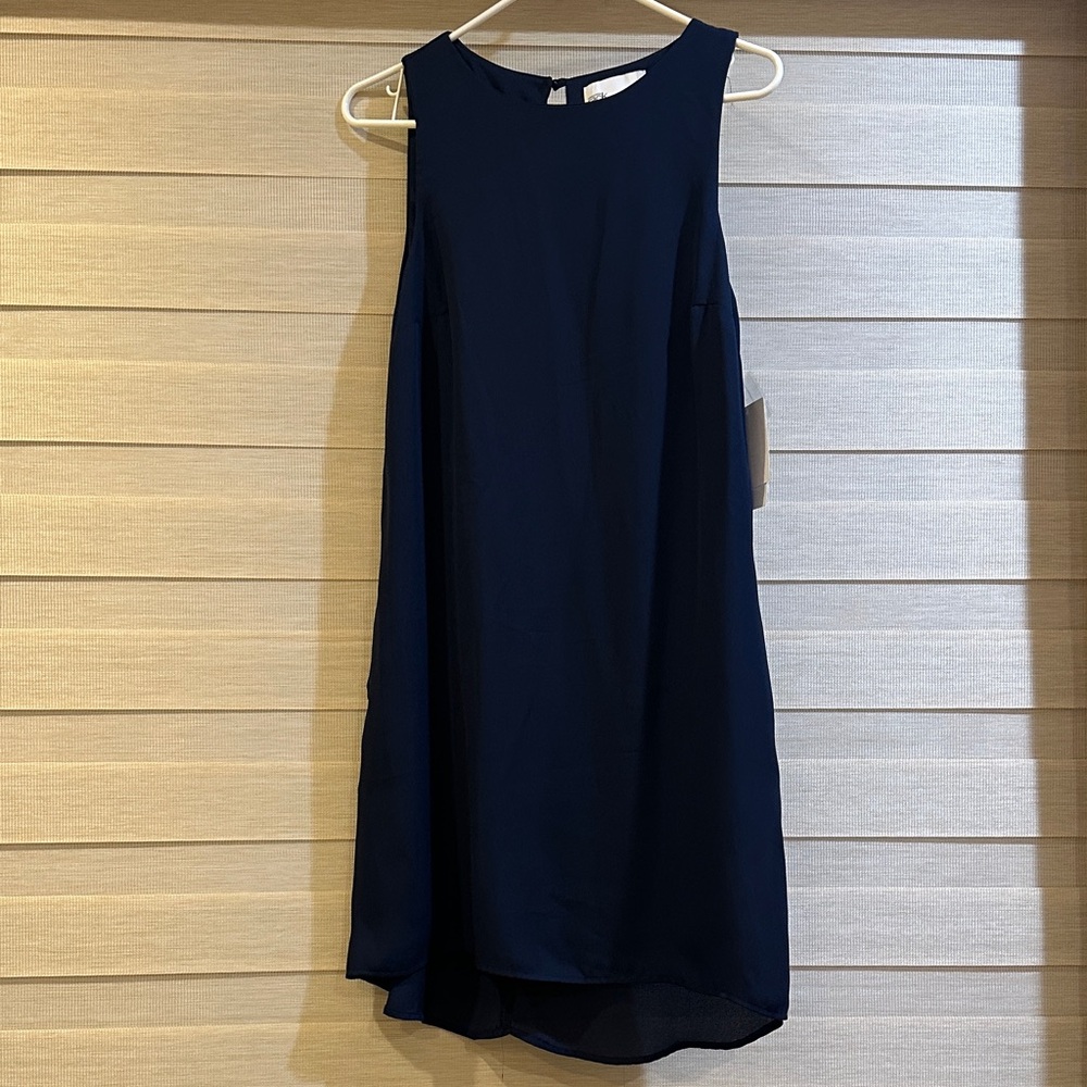 Nordstrom Rack Navy Blue Sleeveless Dress